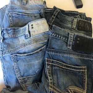 Men’s Silver Jeans